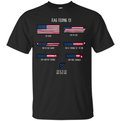 AMERICAN FLAG - Flag Folding 101 T Shirt & Hoodie