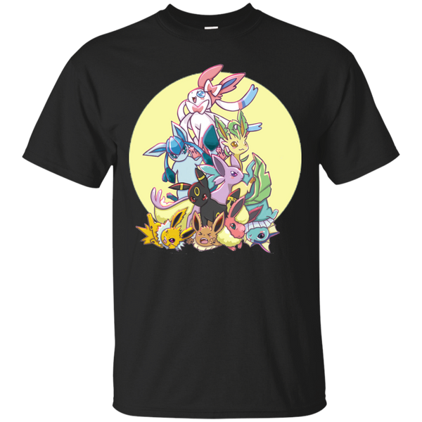 Eevee - 9 Power eevee sylveon eeveelution T Shirt & Hoodie