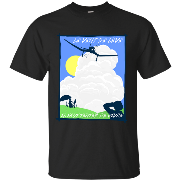 Totoro  - Wind Rises poetry quote japan anime movies plane mononoke calcifer totoro miyazaki studio ghibli T Shirt & Hoodie
