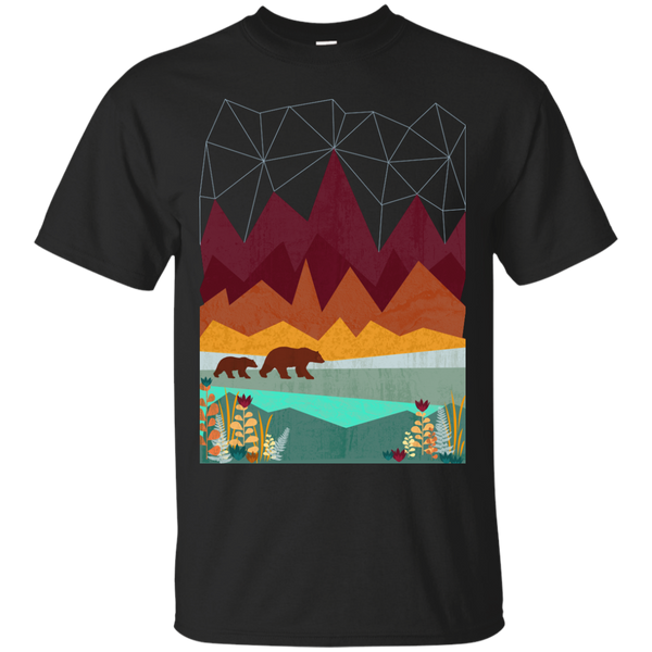 Camping - Peak mountain T Shirt & Hoodie