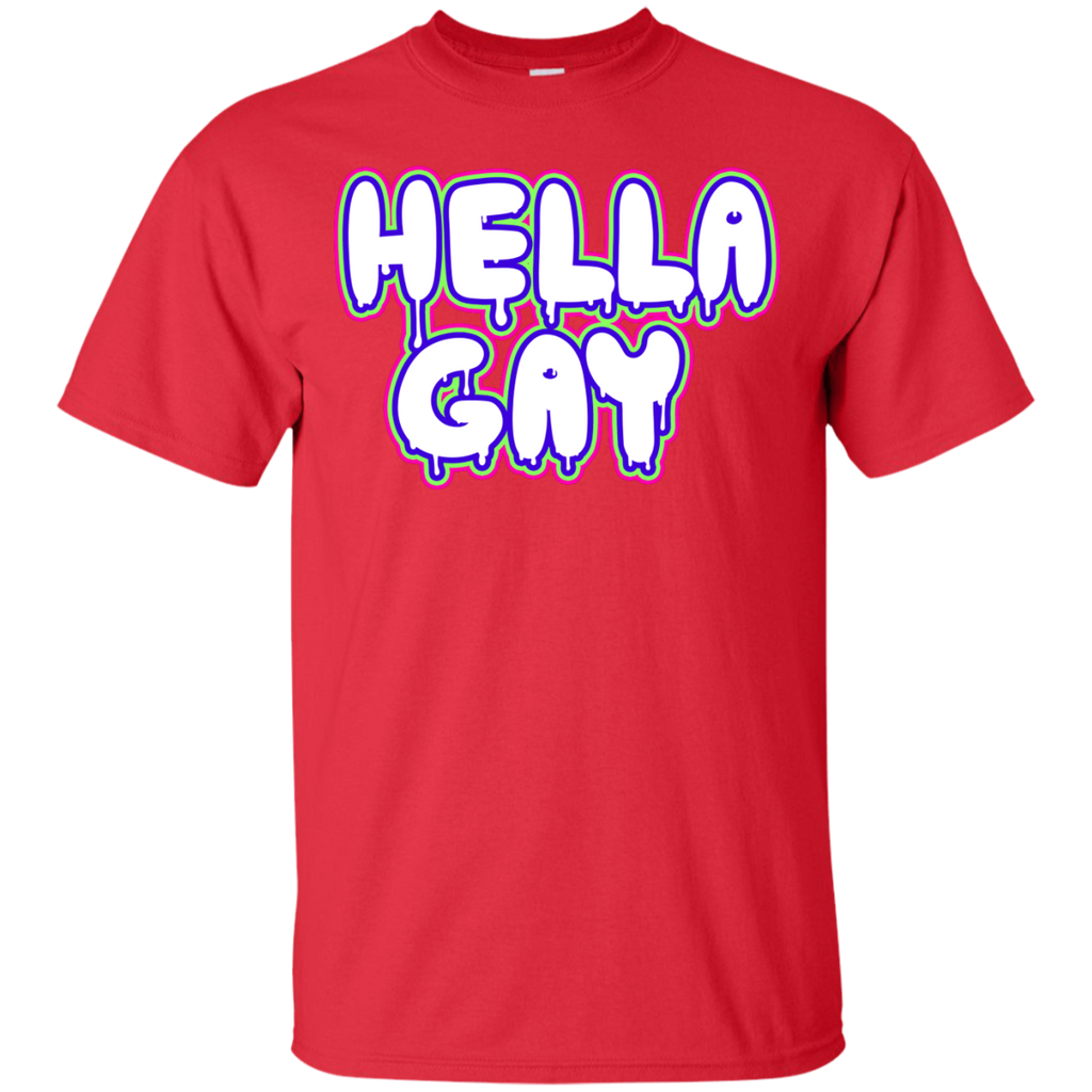 LGBT - Hella Gay_01 lgbt T Shirt & Hoodie