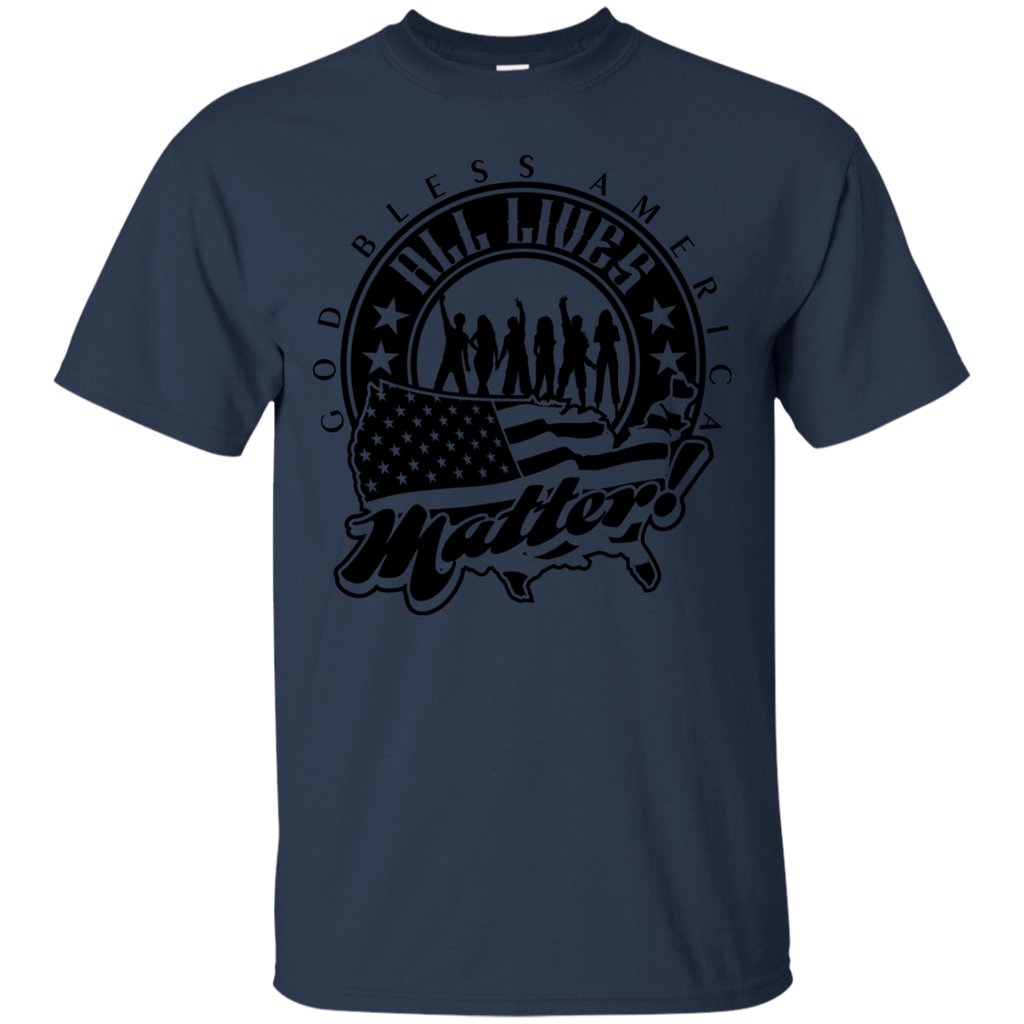 Camping - ALL LIVES MATTER armed forces T Shirt & Hoodie
