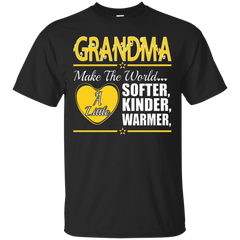 Mom - Grandma make the world softer kinder warmer mother T Shirt & Hoodie