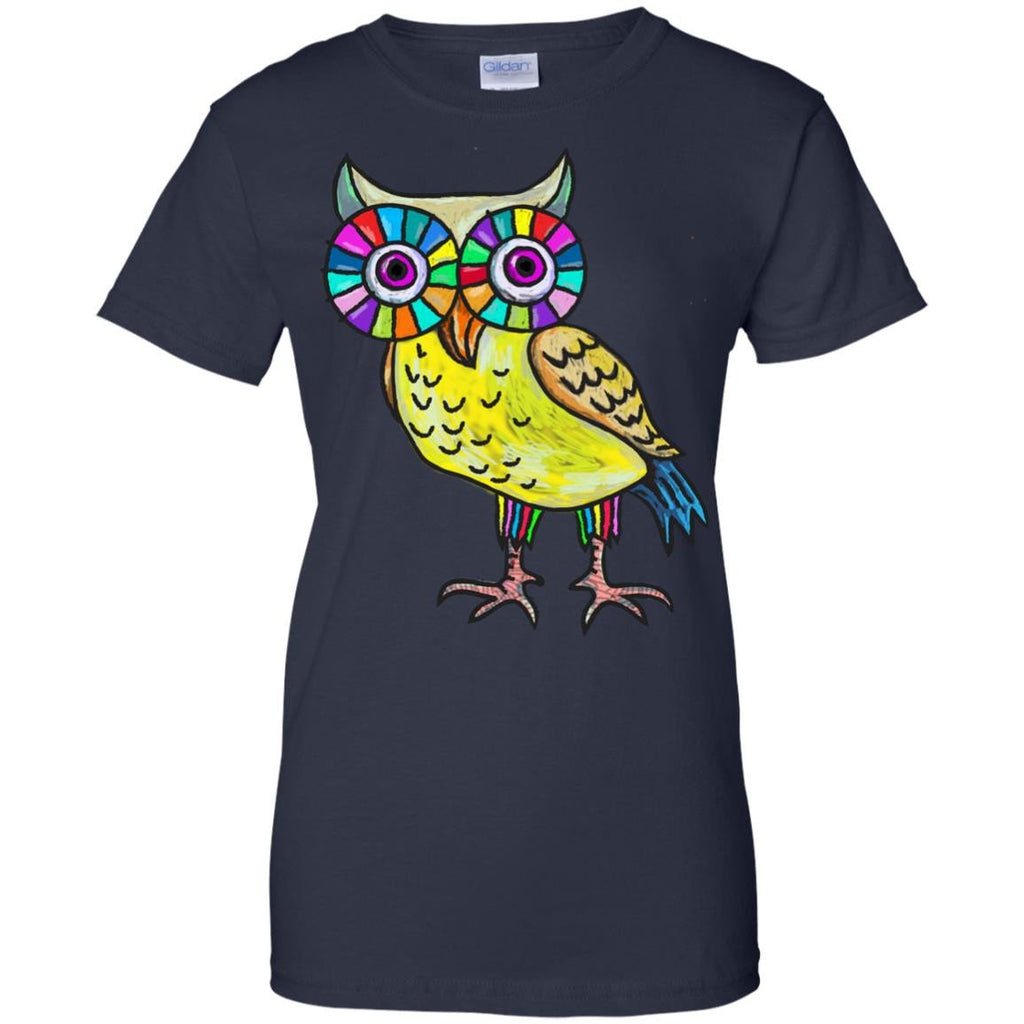 COOL - Rainbow Owl T Shirt & Hoodie