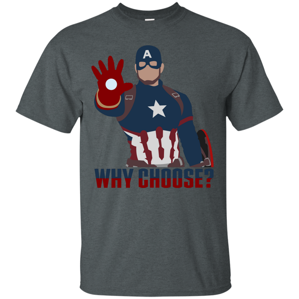 Marvel - Civil War  Why Choose  Captain America nerd T Shirt & Hoodie