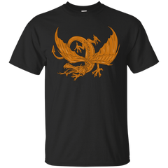 AGRESSIVE DRAGON CROUCHING DRAWING - Agressive Dragon Crouching Drawing T Shirt & Hoodie
