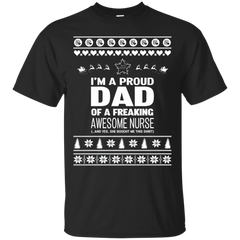 Nurse - Merry Christmas Dad dad T Shirt & Hoodie