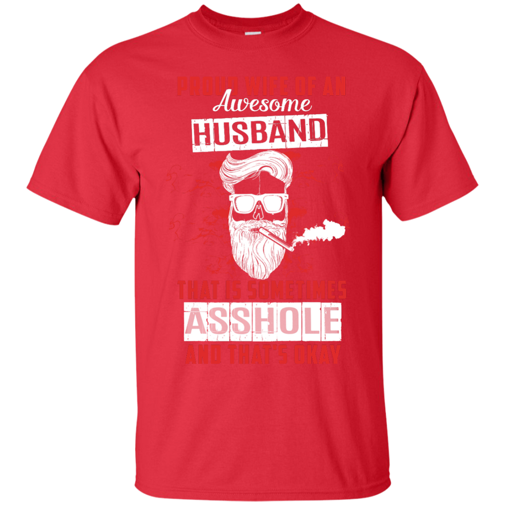 Yoga - PROUD WIFE OF AN AWESOME HUSBAND 396 T shirt & Hoodie