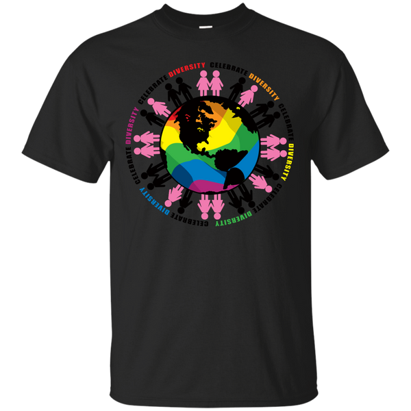 LGBT - Diversify The World lgbtqia T Shirt & Hoodie