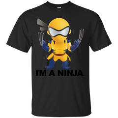 Marvel - Wolverine x IM A NINJA white imaninja T Shirt & Hoodie