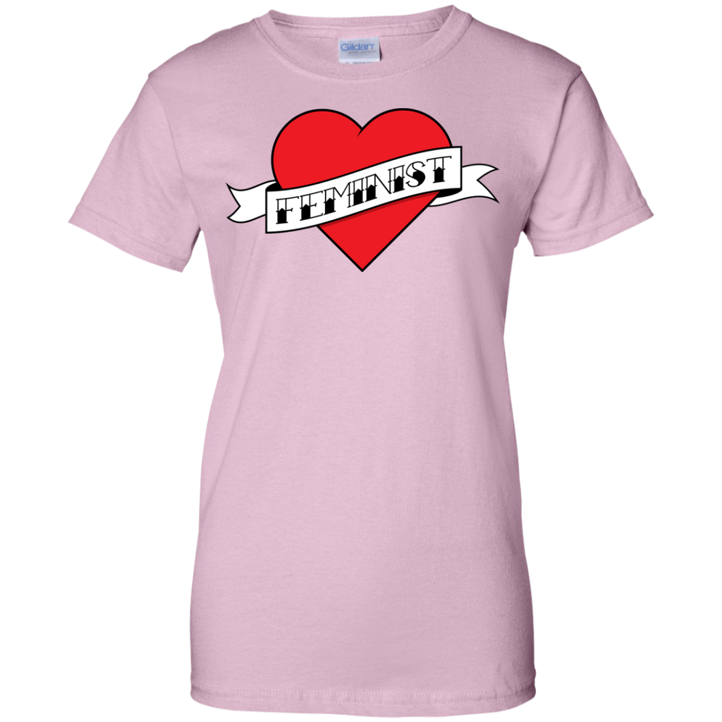 LGBT - Feminist Heart Tattoo TShirt mothers day T Shirt & Hoodie