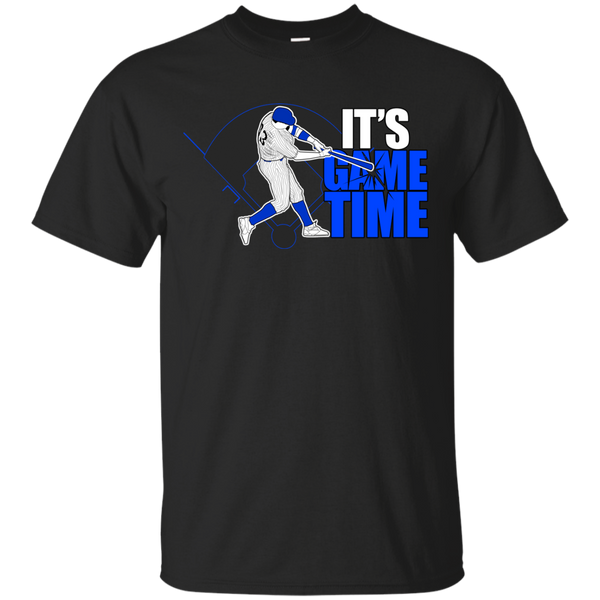BASEBALL - Its Game Time  Baseball Blue T Shirt & Hoodie