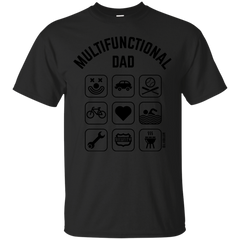 Father - Multifunctional Dad 9 Icons daddy T Shirt & Hoodie