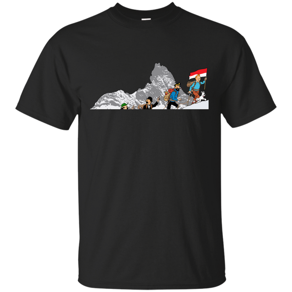 Hiking - Tintin at Carstenzs the adventures of tintin T Shirt & Hoodie