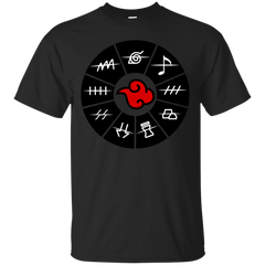 AKATSUKI - Akatsuki Members Headband T Shirt & Hoodie