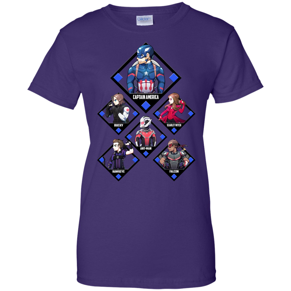 Marvel - Team Captain America marvel T Shirt & Hoodie