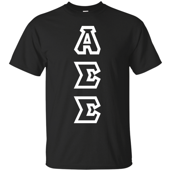 ALPHA SIGMA SIGMA - Alpha Sigma Sigma  White Text T Shirt & Hoodie