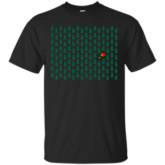 Camping - Deep Wild Forest Camping green T Shirt & Hoodie