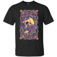 BARBED WIRE - Wired Skull T Shirt & Hoodie