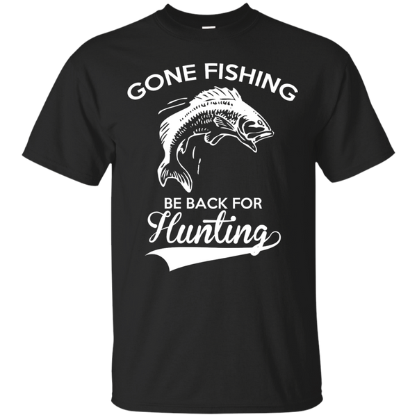 Hunting - GONE FISHING T Shirt & Hoodie