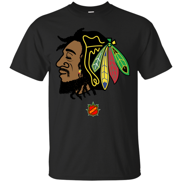 Hockey - Rasta Hawk chicago blackhawks T Shirt & Hoodie