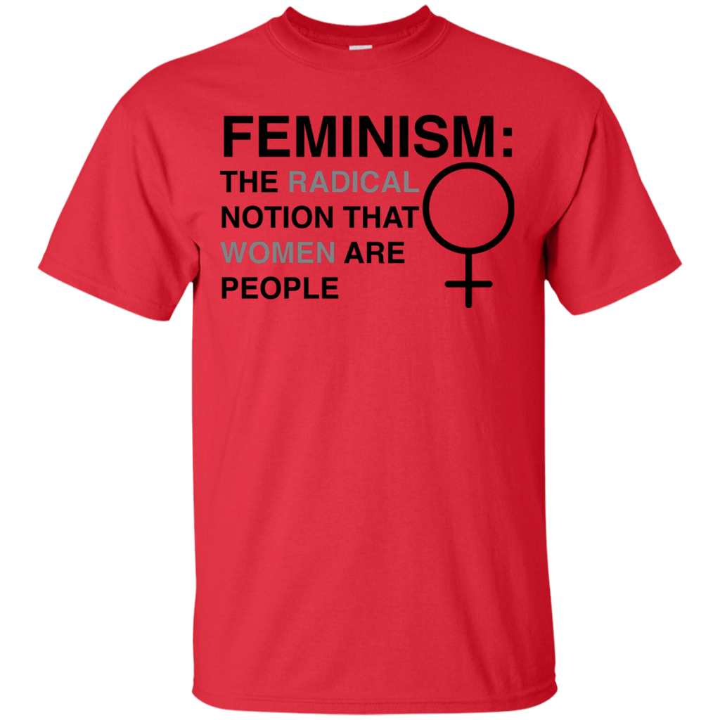 LGBT - Feminism The Radical Notion That Women Are People lgbtqia T Shirt & Hoodie