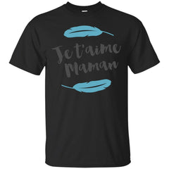 SCRIPT - I love you Mom French T Shirt & Hoodie