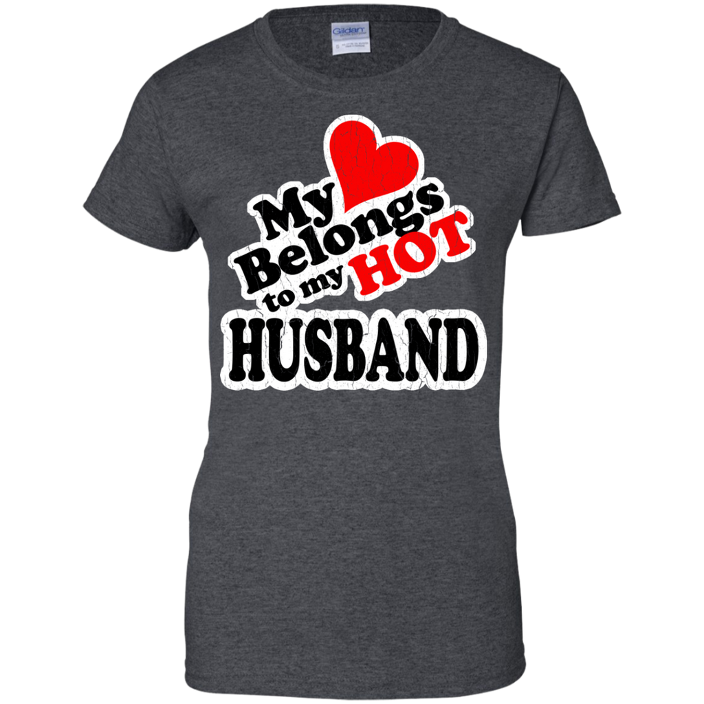 LGBT - My Heart Belongs to My HOT Husband vintage look i love my husband T Shirt & Hoodie