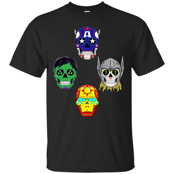 Marvel - Sugar Skull Avengers loki T Shirt & Hoodie