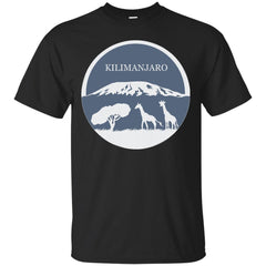 AFRICA - Kilimanjaro Blue T Shirt & Hoodie