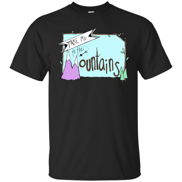 Camping - Take Me To The Mountains mountains T Shirt & Hoodie