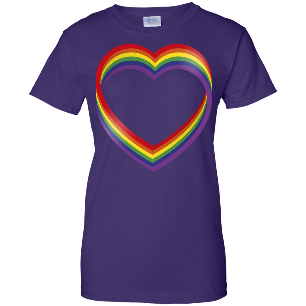 LGBT - heart full of pride lesbian T Shirt & Hoodie