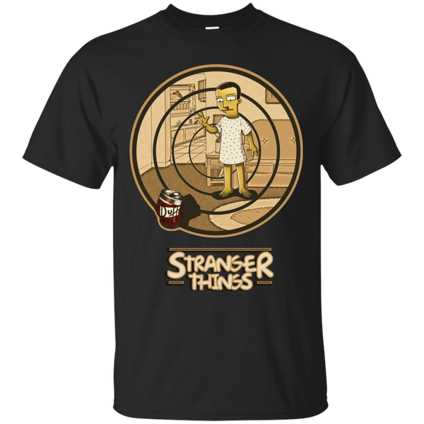 Stranger Things - Stranger Things Eleven Simpsons crumpling Duff stranger thing eleven T Shirt & Hoodie