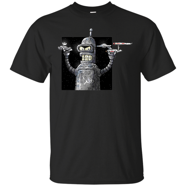 BENDER - Star Wars vs Star Trek T Shirt & Hoodie