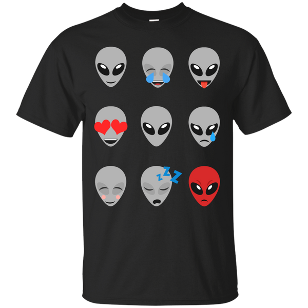 EMOTICONS - Space Alien Emoticons T Shirt & Hoodie