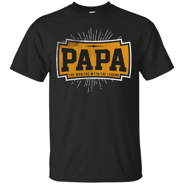 Father - PAPA The Man The Myth The Legend  T Shirt & Hoodie
