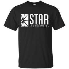 FLASH - STARS LABS THE FLASH black T Shirt & Hoodie