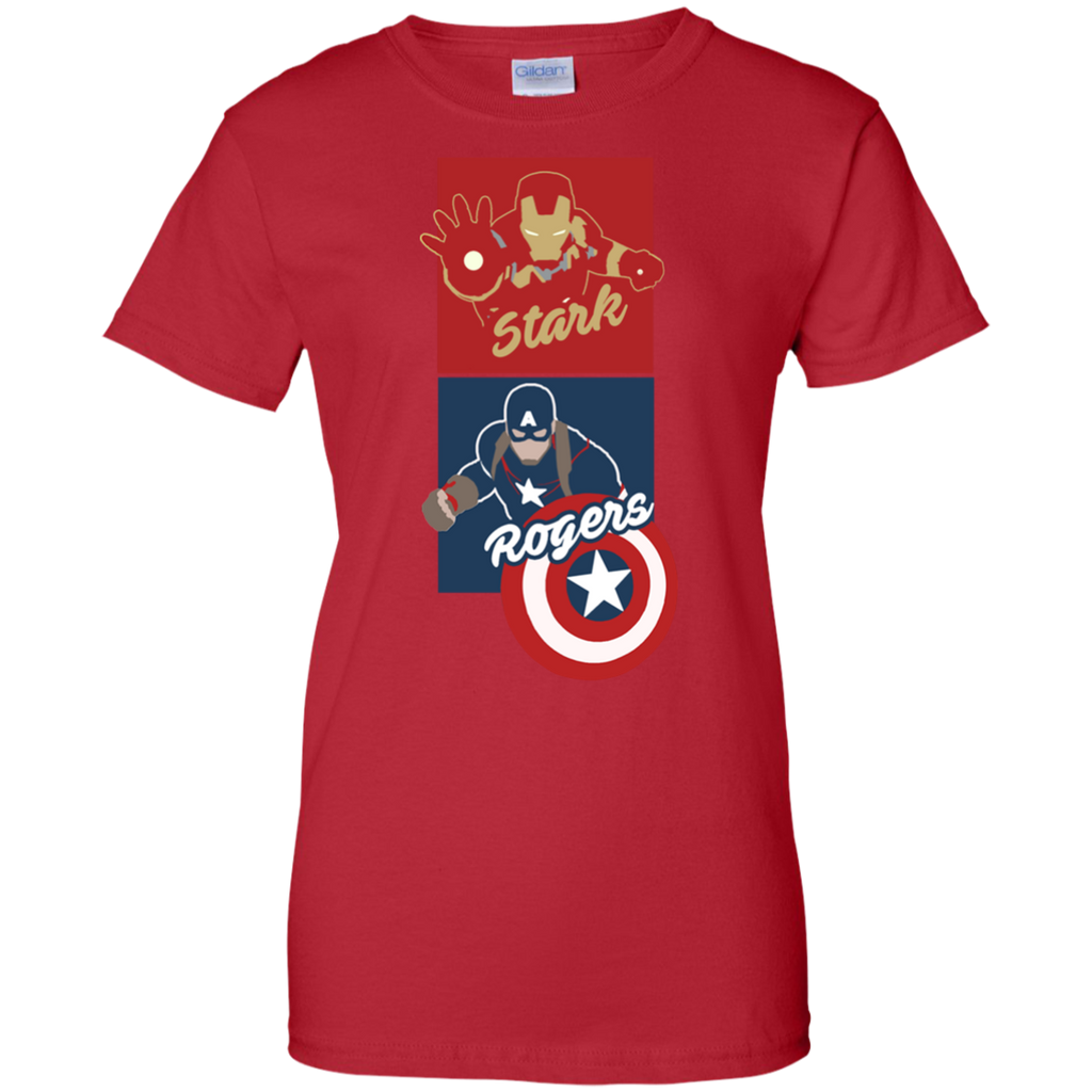 Marvel - Stark v Rogers superhero T Shirt & Hoodie