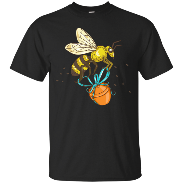 BEE CARRYING HONEY POT DRAWING - Bee Carrying Honey Pot Drawing T Shirt & Hoodie