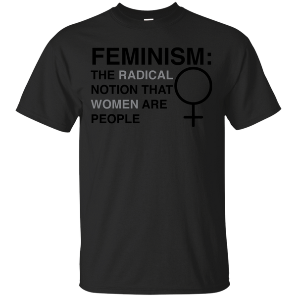 LGBT - Feminism The Radical Notion That Women Are People lgbtqia T Shirt & Hoodie