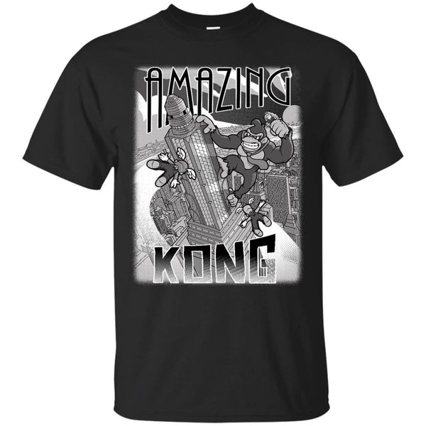 DONKEY KONG - Amazing Kong Text T Shirt & Hoodie