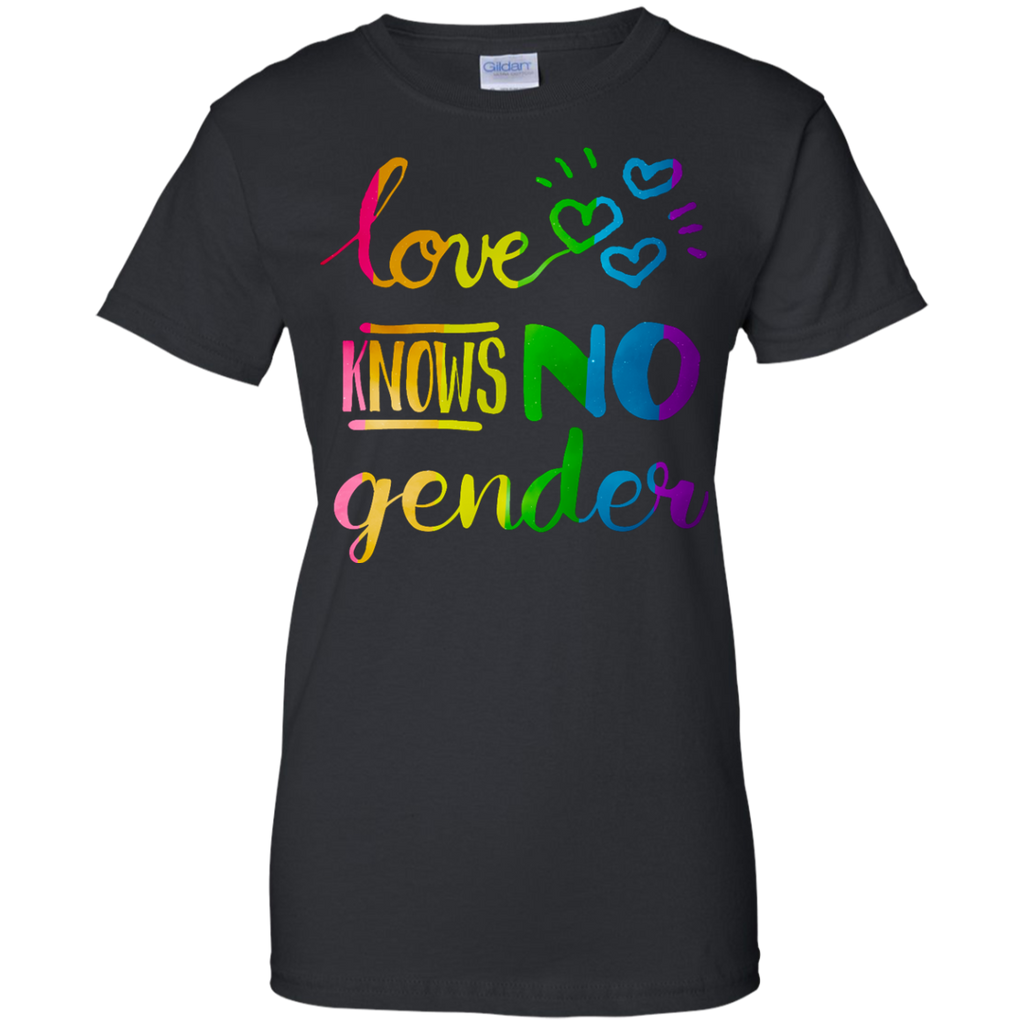 LGBT - Love Knows No Gender LGBT Pride lgbt T Shirt & Hoodie