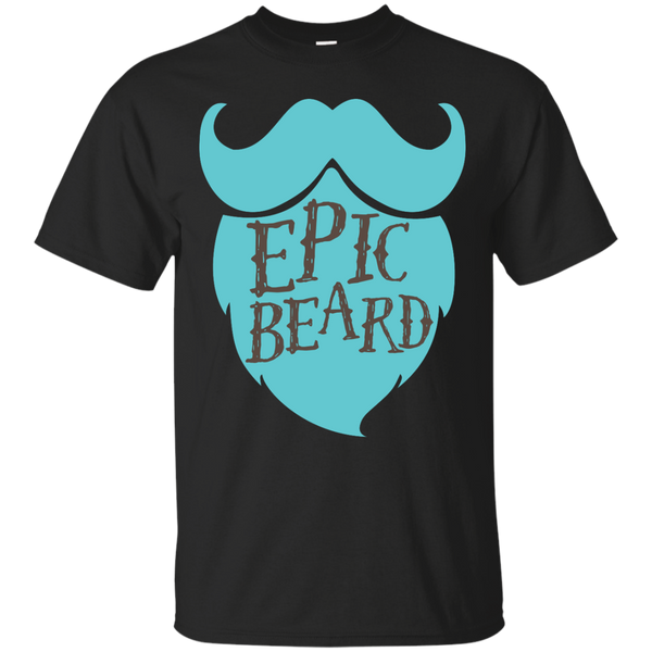 BEARDED MAN - Epic Beard baby blue T Shirt & Hoodie