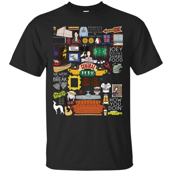 FRIENDS - Friends Collage T Shirt & Hoodie