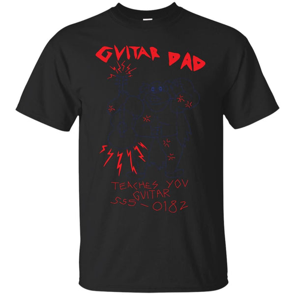 CRYSTAL GEMS - Guitar Dad T Shirt & Hoodie