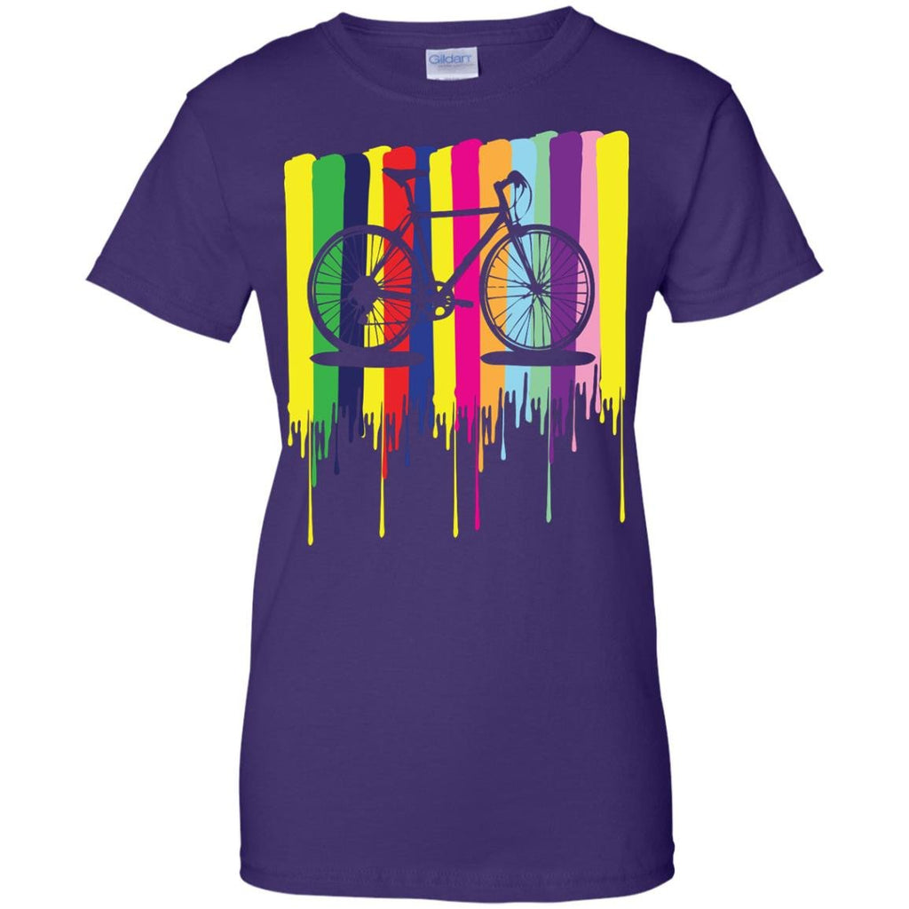 COOL - rainbow bicycle T Shirt & Hoodie