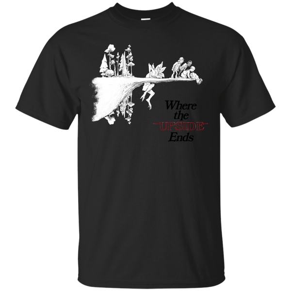 Stranger Things - Where the Upside Ends stranger things T Shirt & Hoodie