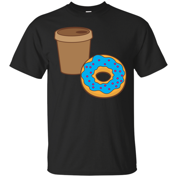Mom - a coffee and a doughnut police T Shirt & Hoodie